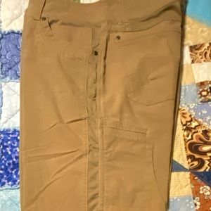 Pair of lightly used Kuhn Radikl pants in fossil. Nearly new and no damage.